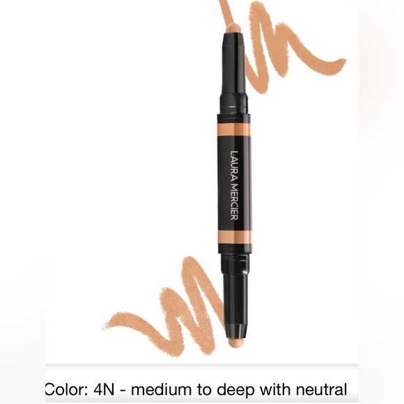 NEW Laura Mercier Secret Camouflage Correct and Brighten Concealer Duo Stick- 4N - Picture 6 of 6